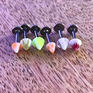 8mm barbell- Labret